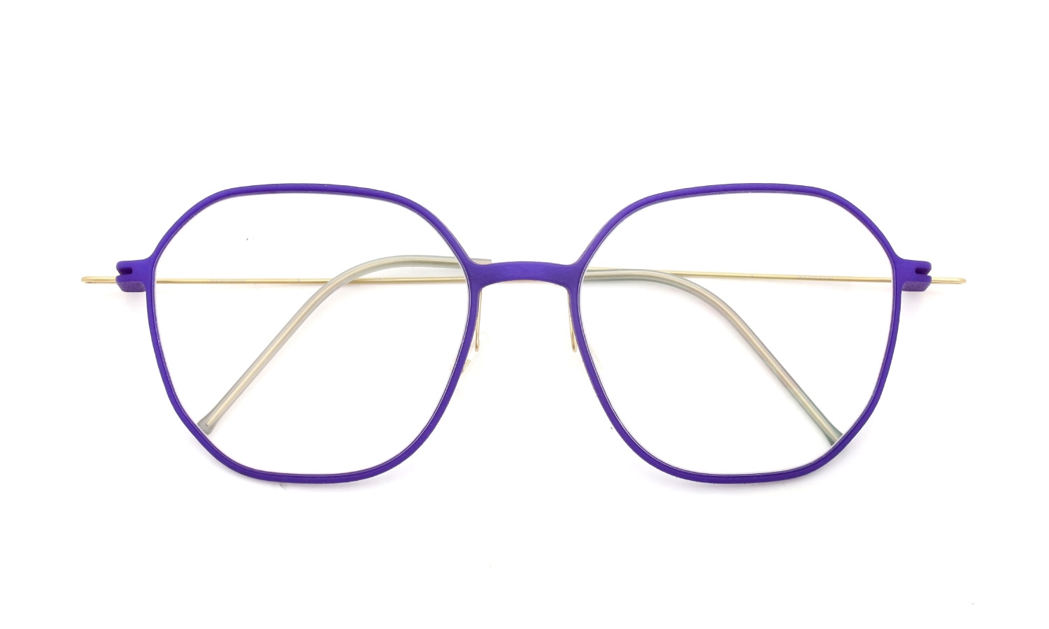 Annu アヌー Clip Bold/Float メガネ Cateye 11 L 金属アームパット VLT-Float/Gold 54□18