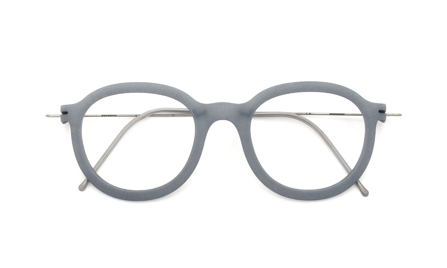 Annu アヌー Boldシリーズ メガネ Panto 07 M 金属アームパット SLT-Float/Raw