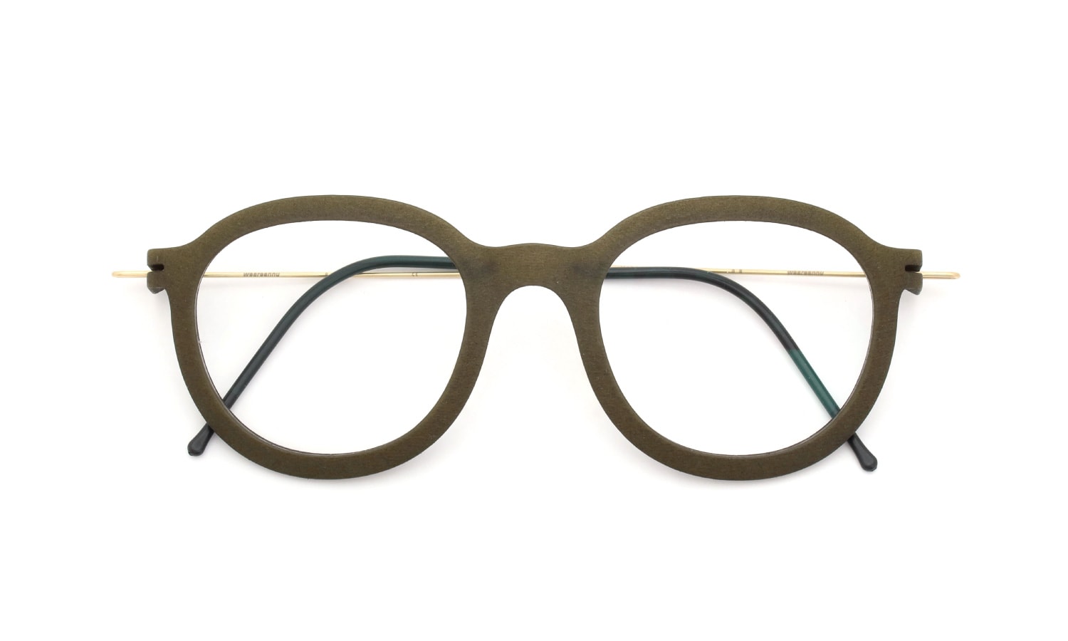 Annu アヌー Boldシリーズ メガネ Panto 07 M 金属アームパット UMB-Float/Gold