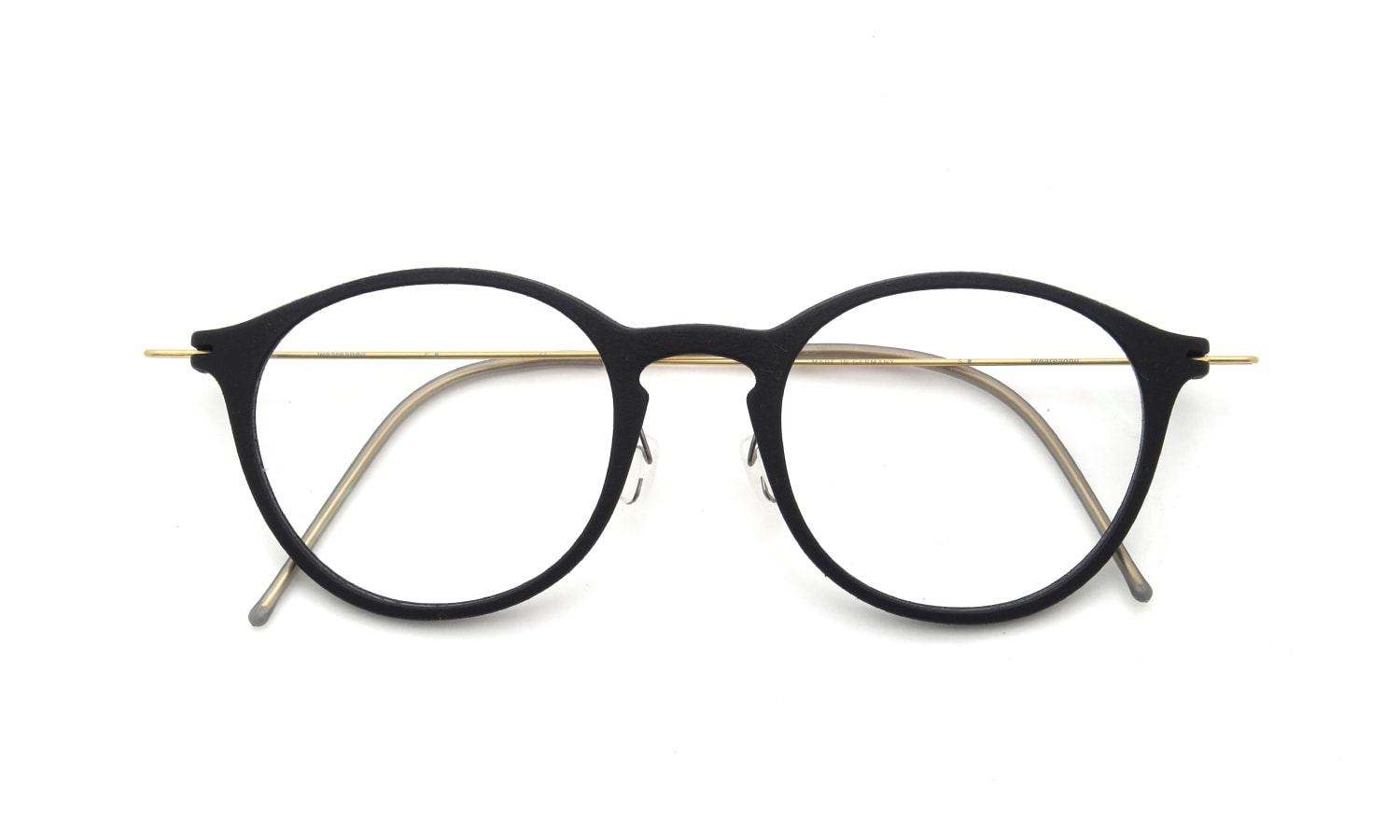 Annu アヌーメガネ Panto 13 S 金属アームパット BLK-Float/Gold