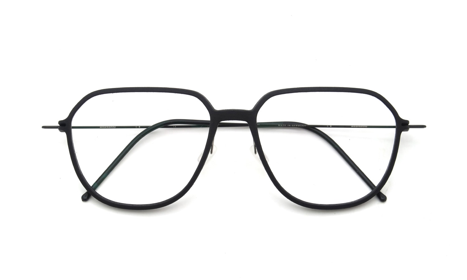 Annu アヌー メガネ Panto 14 L 金属アームパット BLK-Float/Black