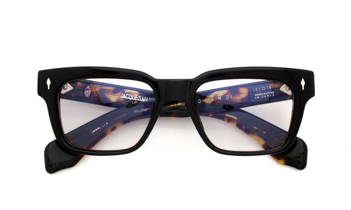 JACQUESMARIEMAGE メガネ MOLINO Noir-11 /Superlight Grey