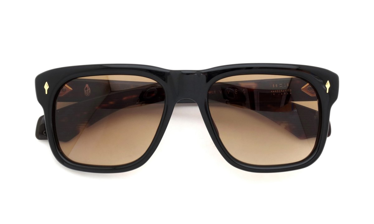 JACQUESMARIEMAGE サングラス YVES Noir-15 /Brass Gradient