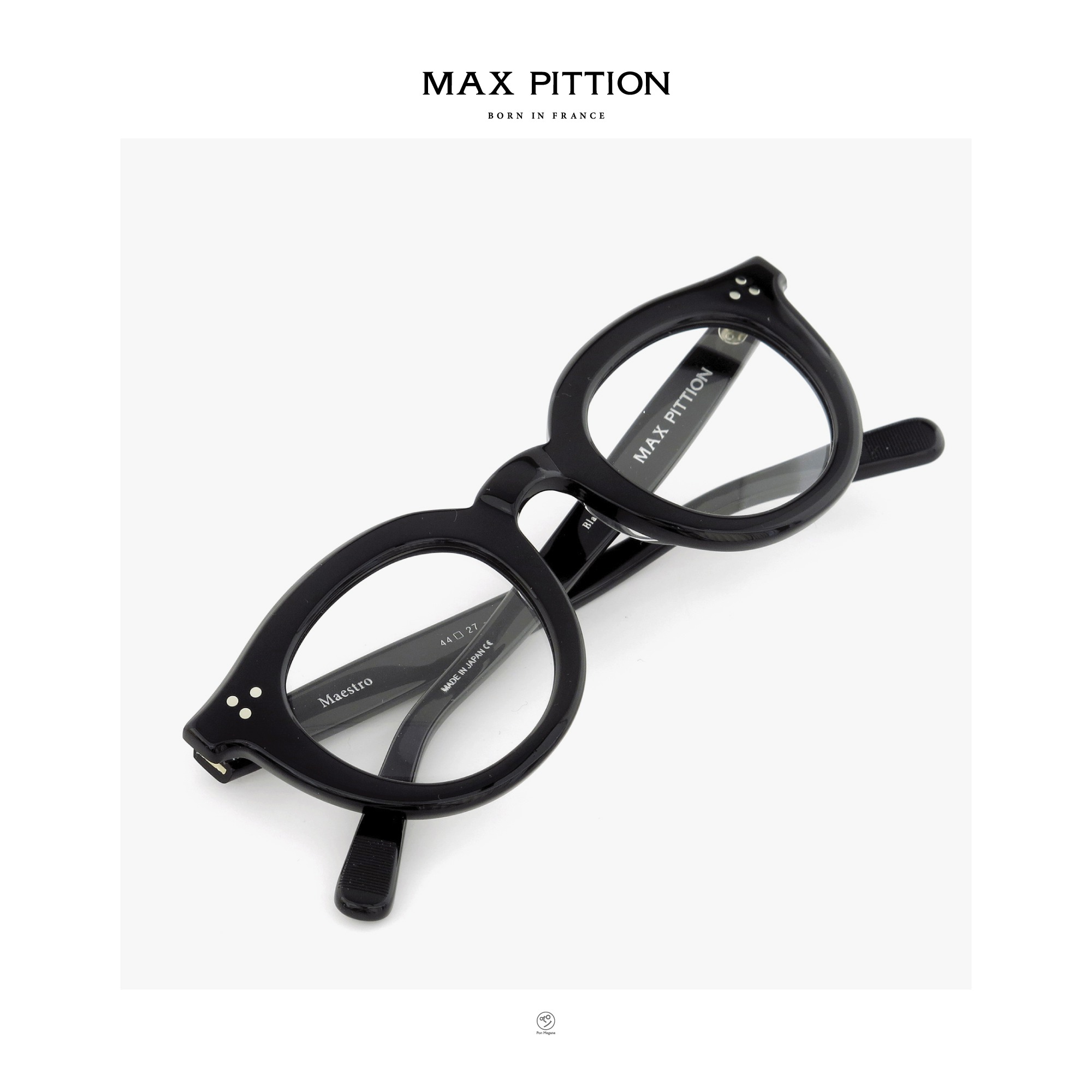 日常使いのメガネとしてオススメな、マックス•ピティオンのMaestro 