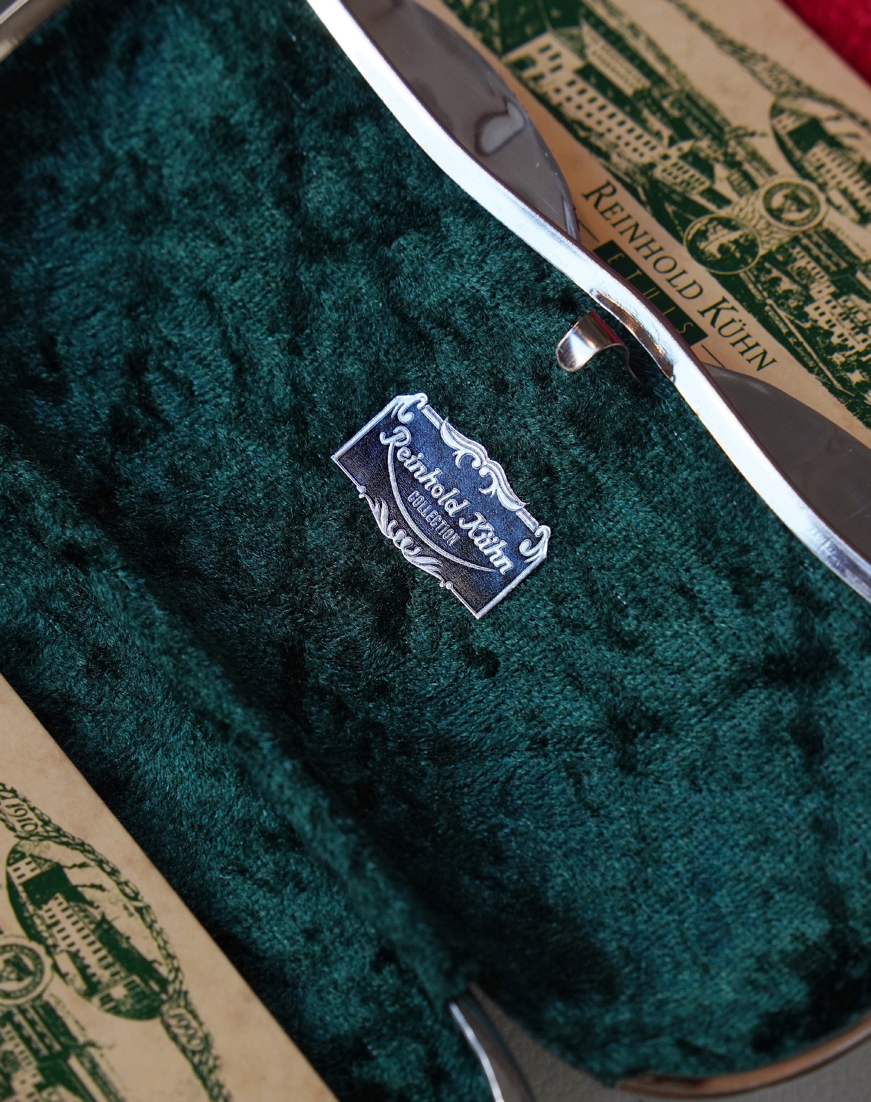 REINHOLD KUHN ポンメガネ特注 Ohne Motiv 販売開始