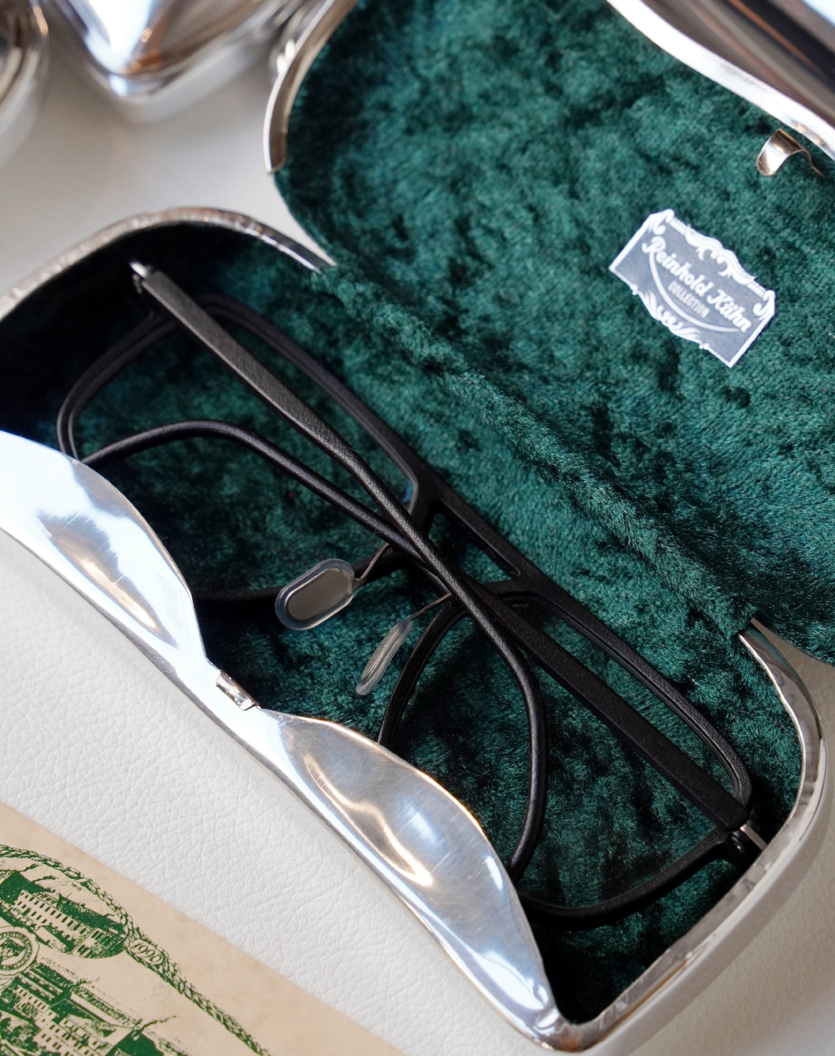 REINHOLD KUHN ポンメガネ特注 Ohne Motiv 販売開始