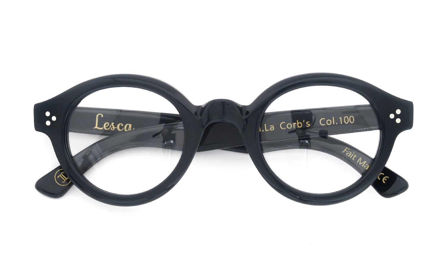 Lesca ル・コルビジェの丸眼鏡 La Corb's ポンメガネ大宮