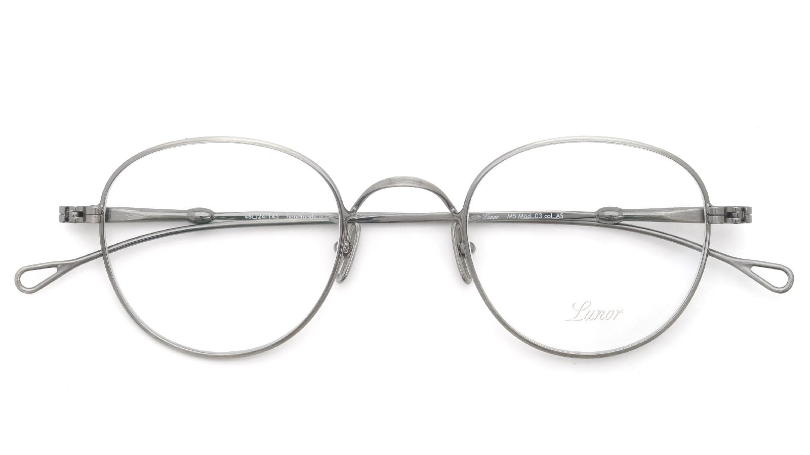 ルノア LUNOR M5 mod.02 眼鏡 メガネ アイウェア エムファイブ メタル
