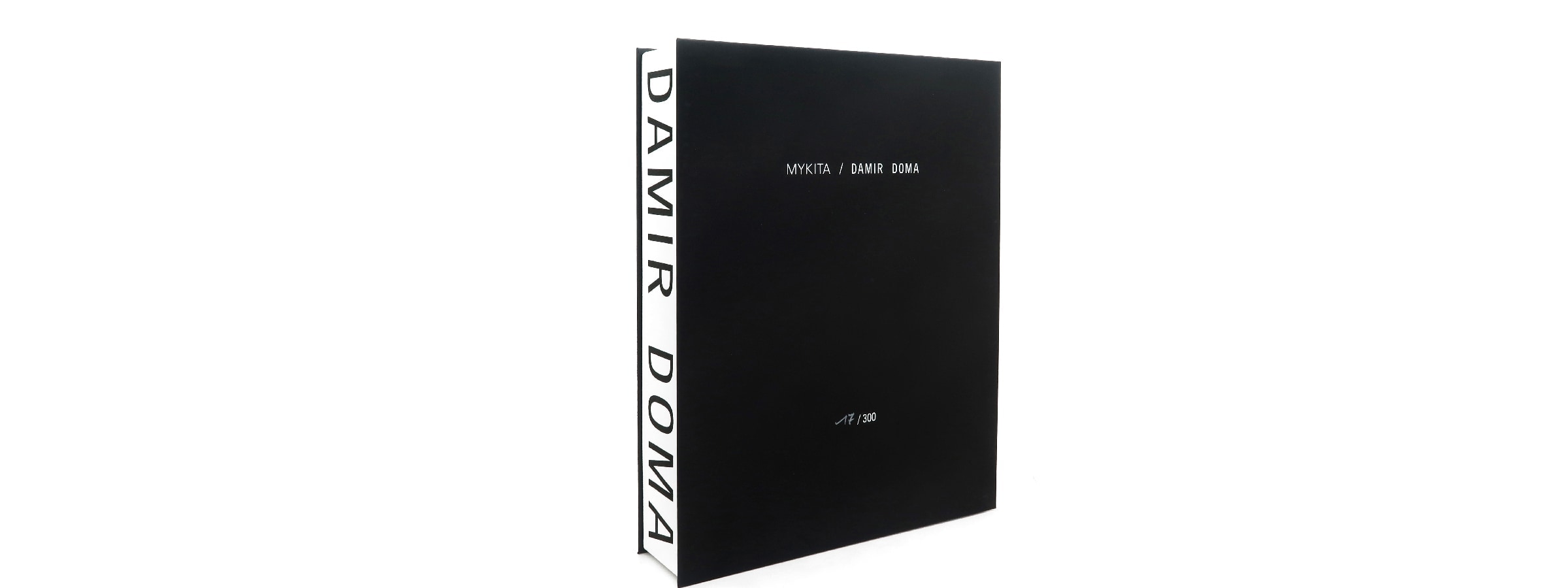 MYKITA / DAMIR DOMA Limited Edition Set CHARLOTTE Antique-White/Black全体像