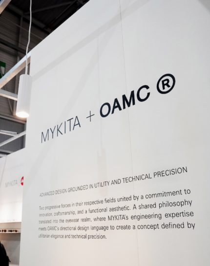 MYKITA + OAMC® コラボレーション新作が入荷 | 3Dプリント素材〈MYLON〉  /SILMO Paris 2025