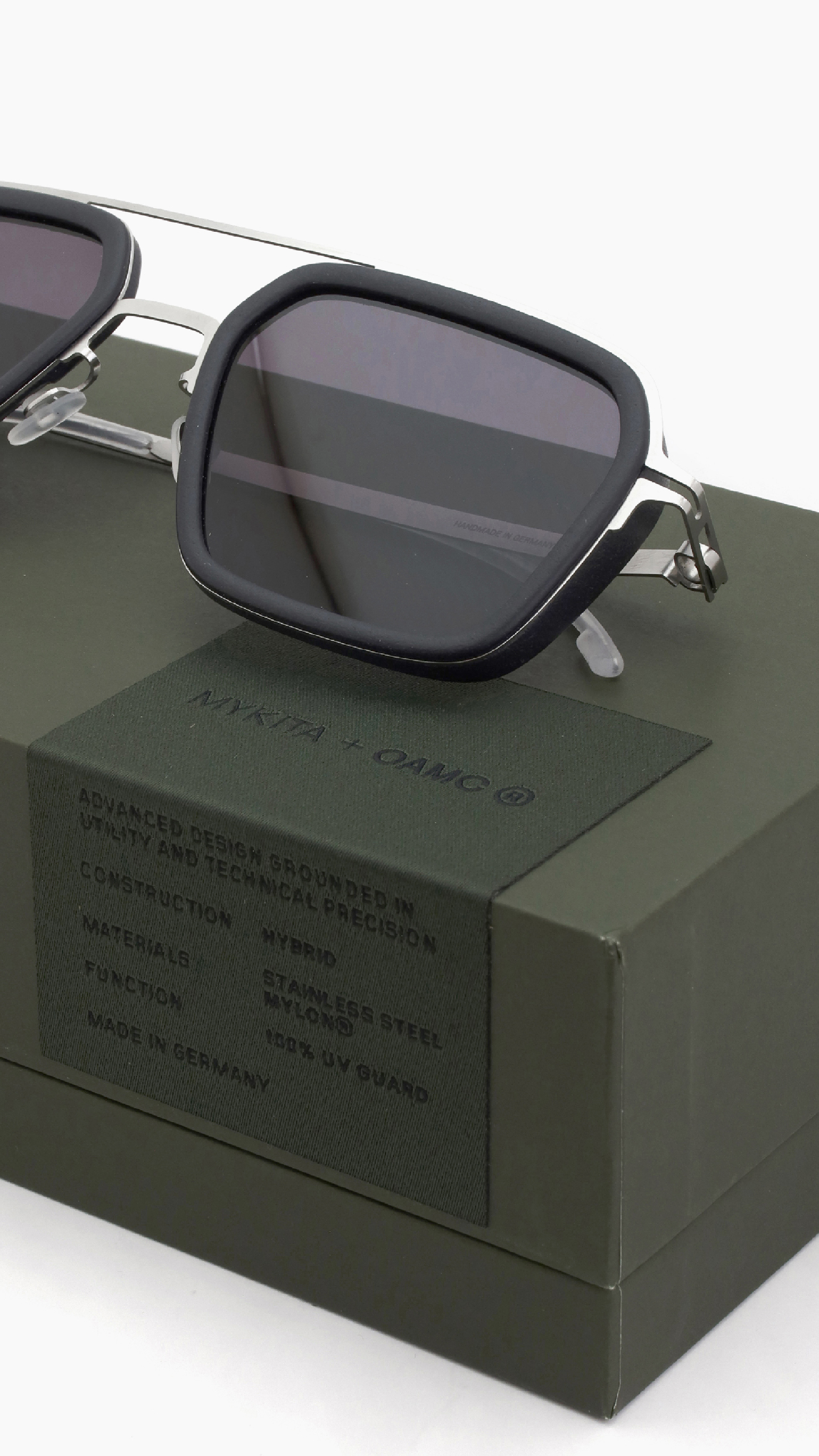 MYKITA + OAMC 2025年秋発表新作サングラス RAT (MYLON) [MH-77 Slate Grey/Pearl]