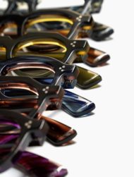 ポンメガネと澤口眼鏡舎 PonMegane Lab.カラーのセルロイド