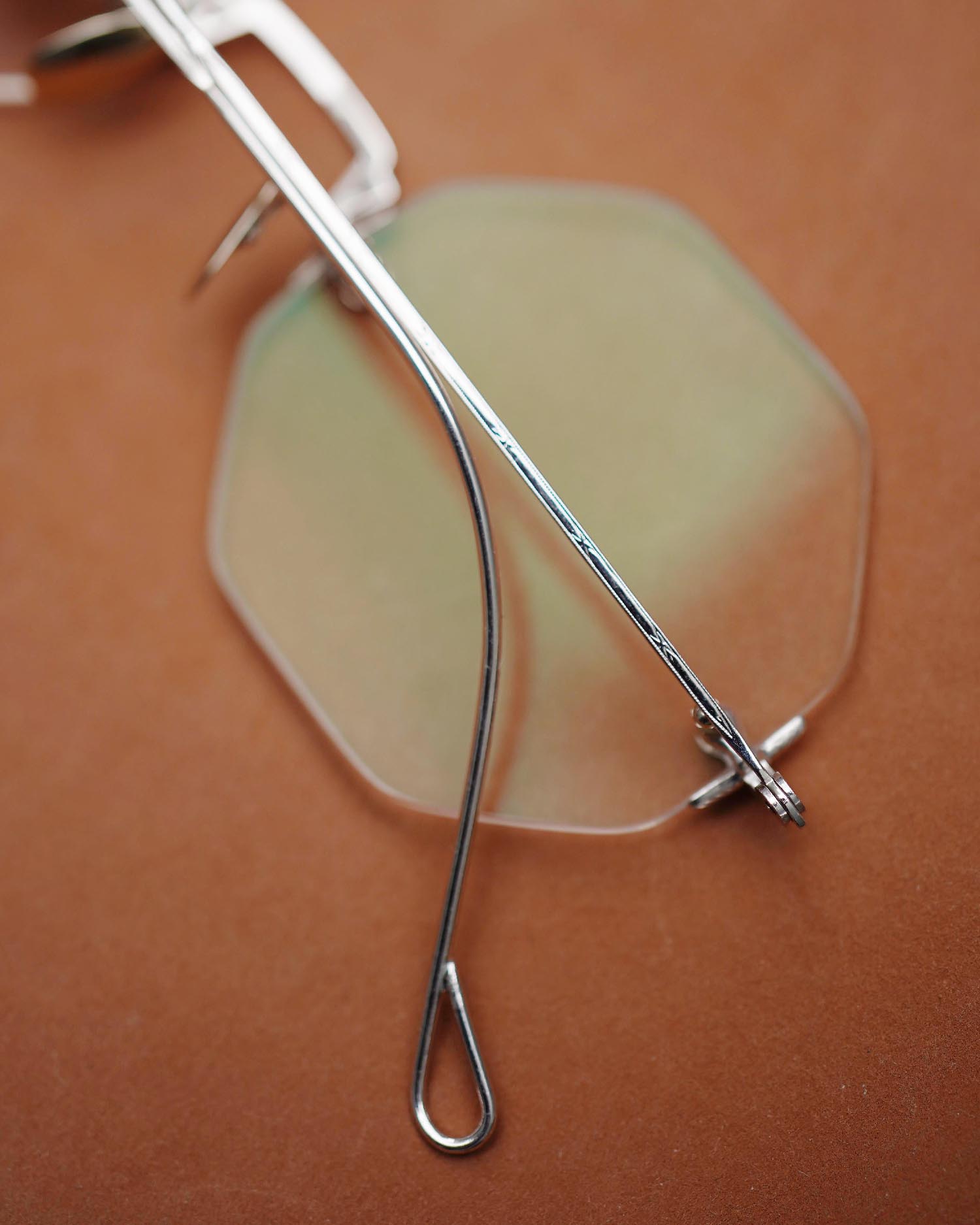 The Spectacle/ American Optical vintage GFメガネ [1930s Octagon 3-Piece Side-Mount WG