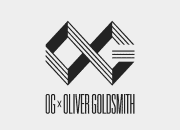 OG × OLIVER GOLDSMITH ロゴ