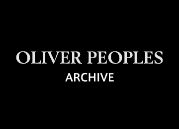 OLIVER PEOPLES archive ロゴ
