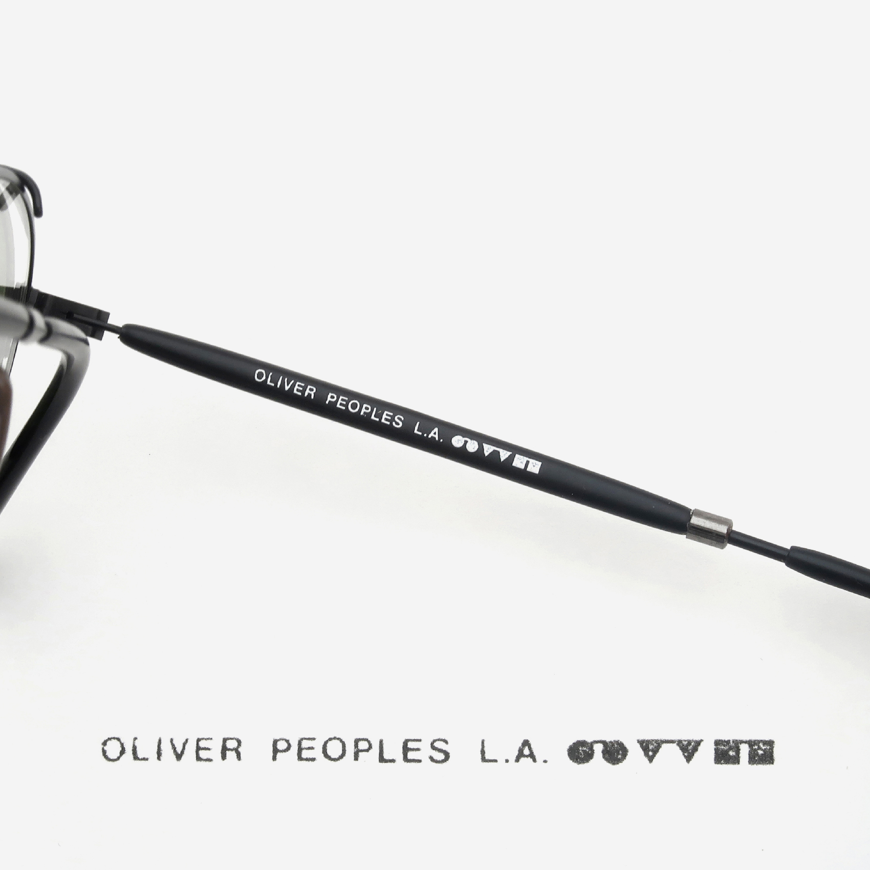 OLIVER PEOPLES L.A. vintage OP-6 BK-MBK