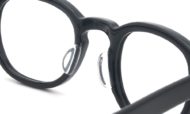 パット加工事例 No.54 MOSCOT LEMTOSH-46 BLACKにClear-Pad/Lの場合