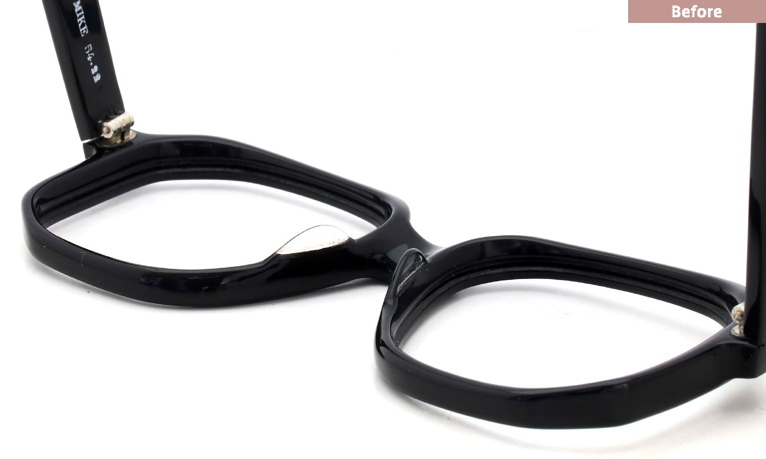 パット加工事例：382 VITO PARIS MIKE F2 Black パット種類：Clear-Pad/L 5