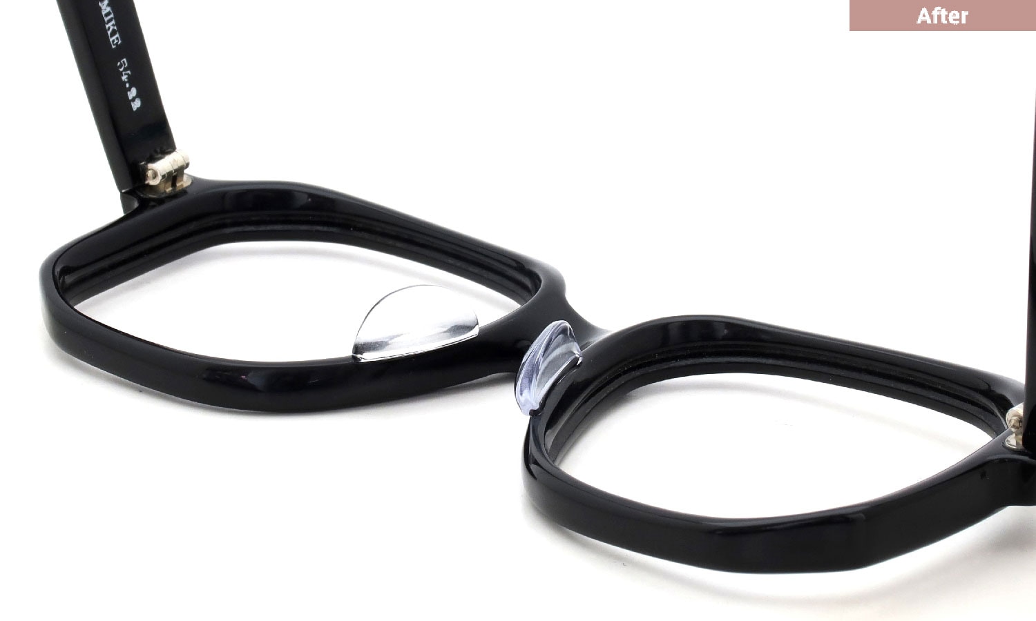 パット加工事例：382 VITO PARIS MIKE F2 Black パット種類：Clear-Pad/L 6