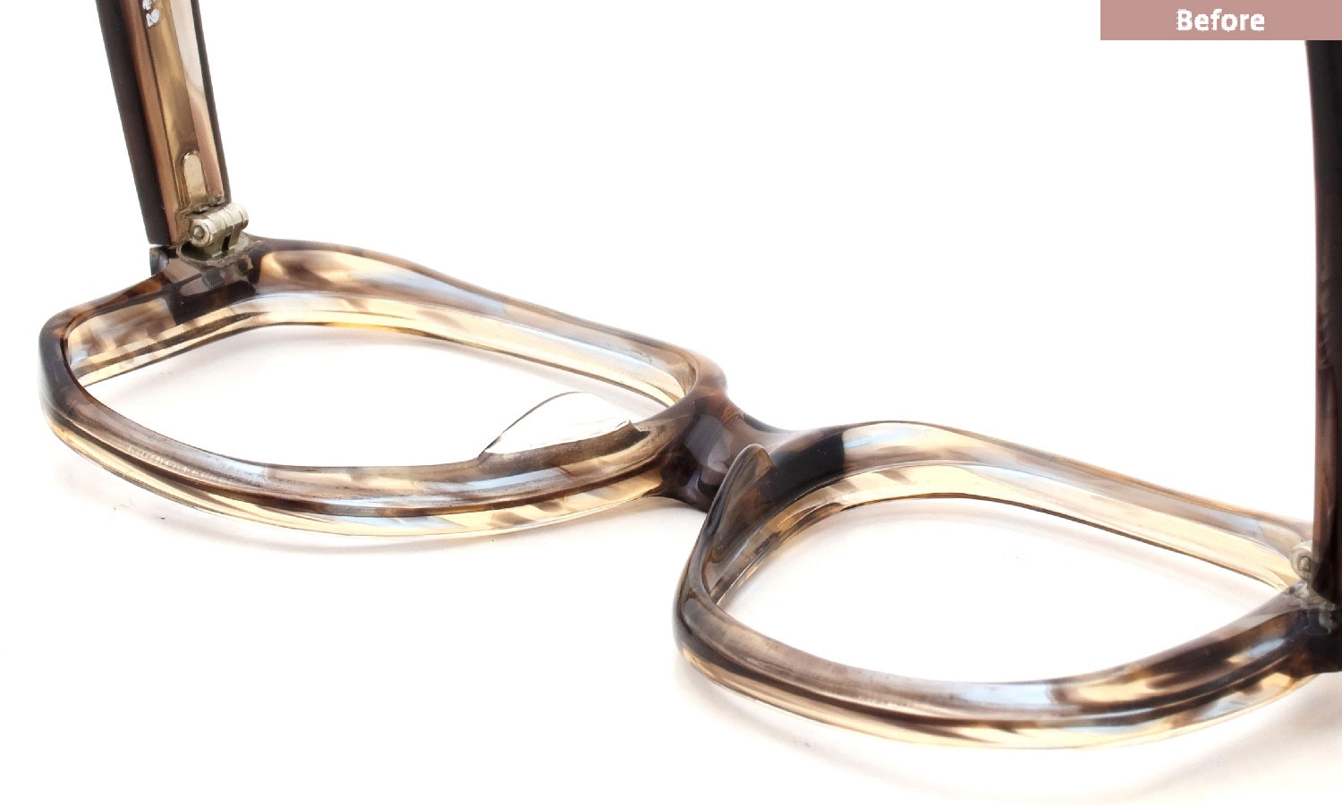 パット加工事例：380 VITO PARIS MIKE F52 Ash-Blue-Sand パット種類：Clear-Pad/L 3