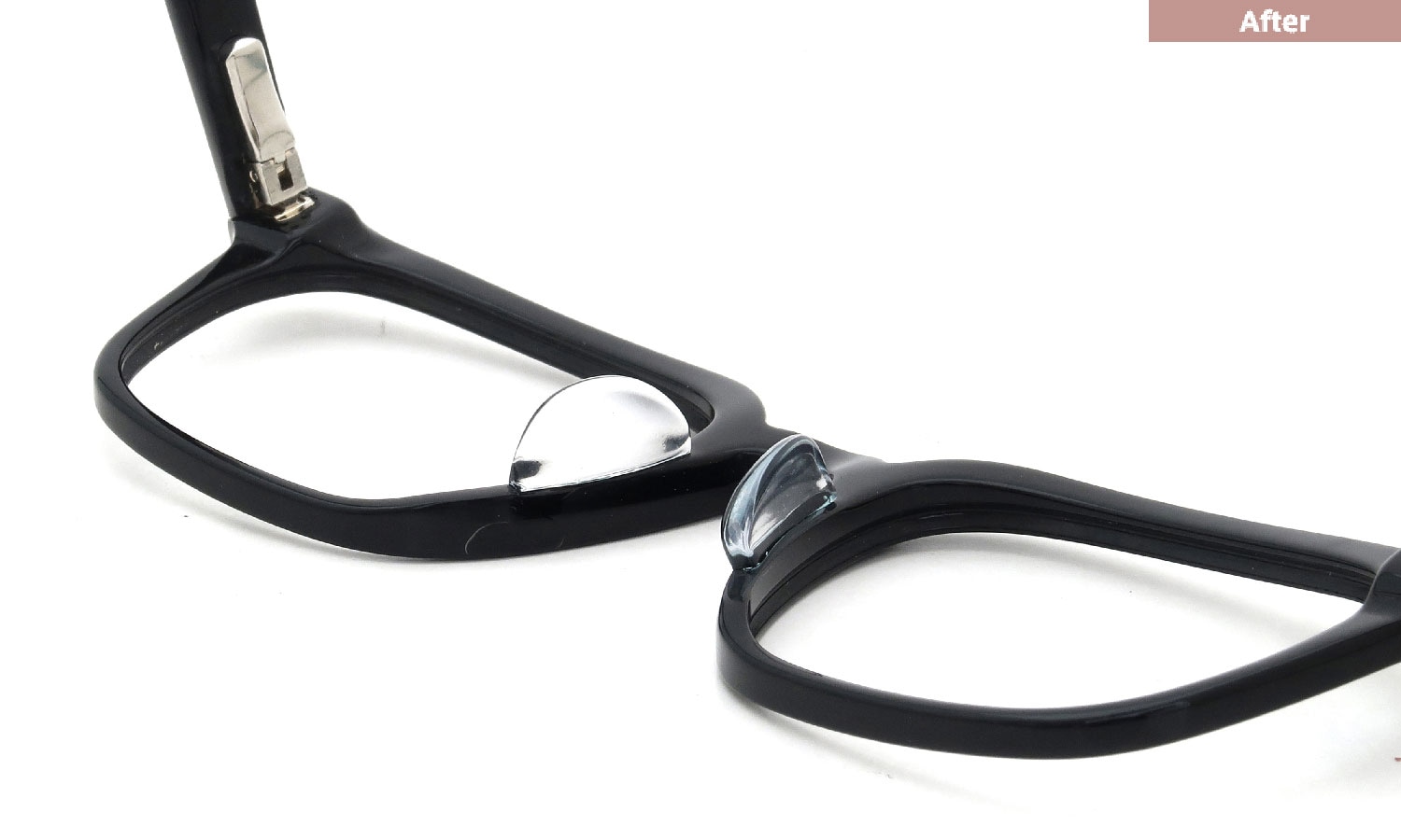 パット加工事例：418 TOM FORD TF5435 001 パット種類：Clear-Pad/L 3