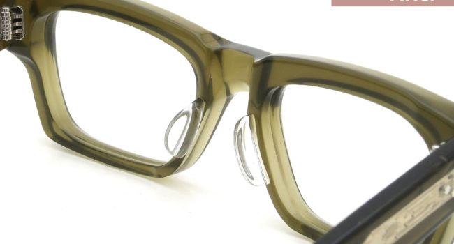 パット加工事例 No.420 JACQUESMARIEMAGE ASHCROFT col.Volvoxに溶着式クリアパット・大の場合