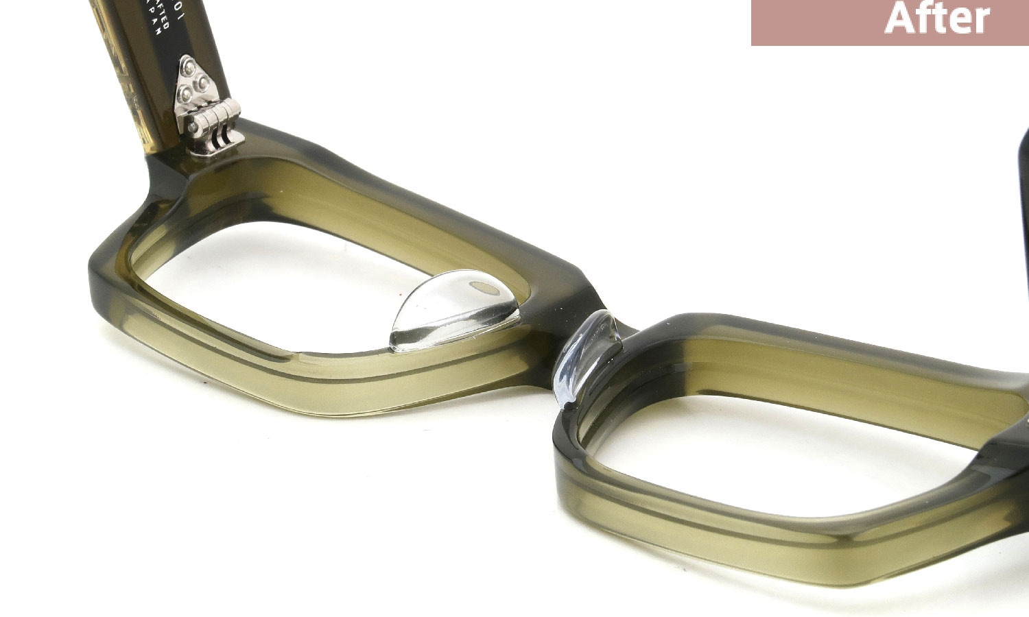 パット加工事例：420 JACQUESMARIEMAGE ASHCROFT Volvox パット種類：Clear-Pad/L 3