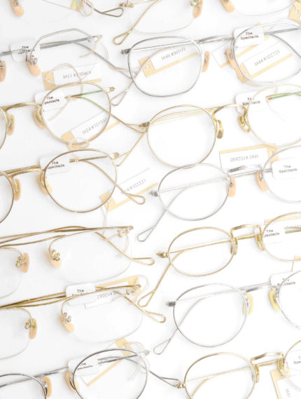 The Spectacle Middle-size 1920s-1940s Gold-Filled-Frame