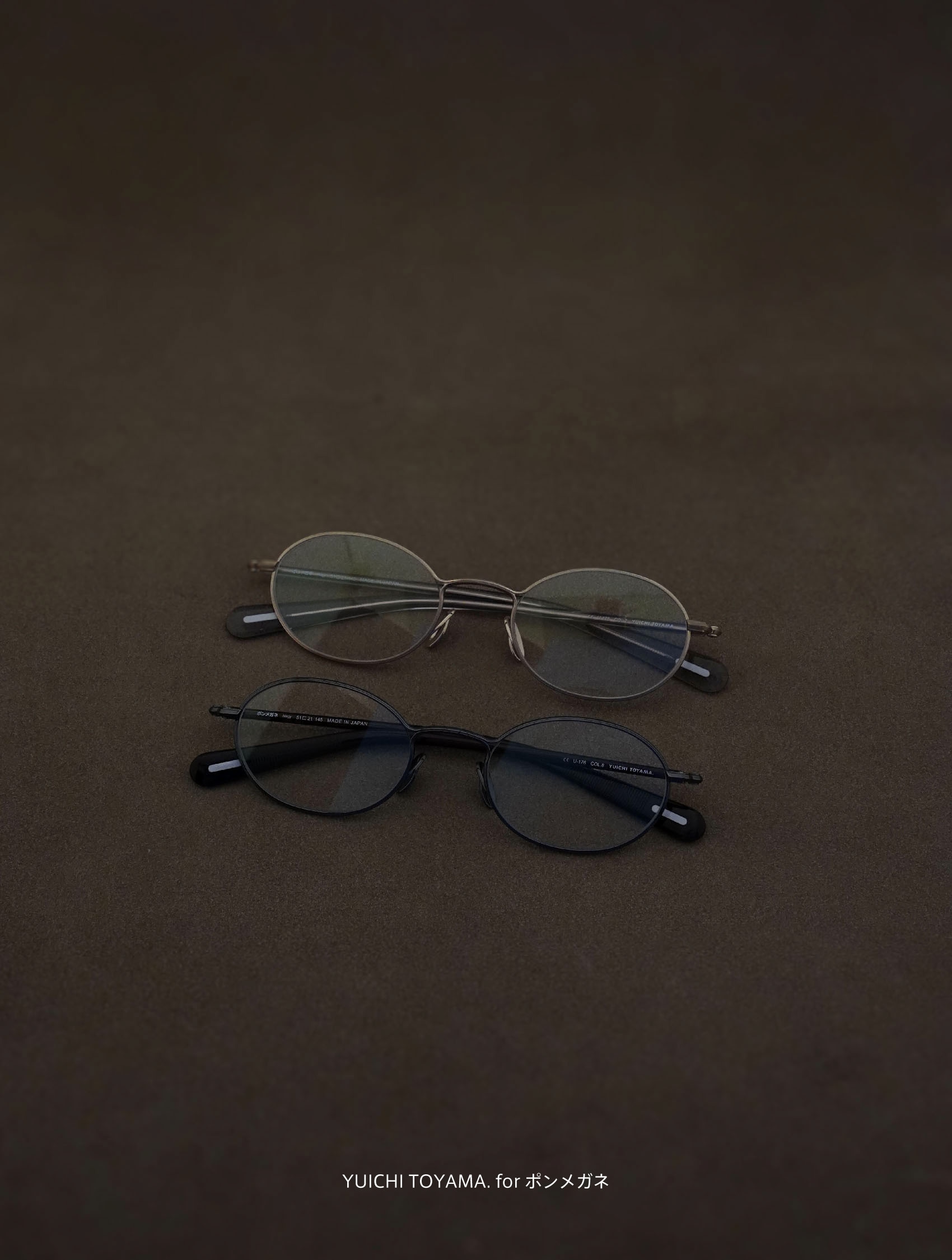 YUICHI TOYAMA. for ポンメガネ 限定色のNagyを販売開始