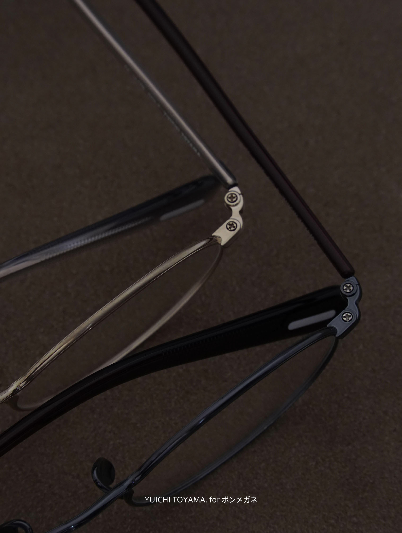 YUICHI TOYAMA. for ポンメガネ 限定色のNagyを販売開始